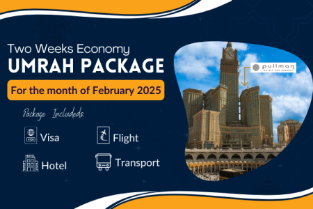 2 Weeks Economy Umrah Package Manchester – February