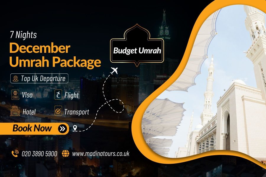 7 Nights Budget Umrah Package for December 2025