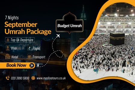 7 Nights Budget Umrah Package for September 2025