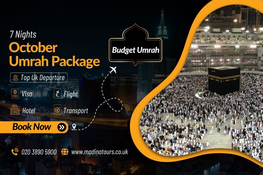 7 Nights Budget Umrah Package for October 2025