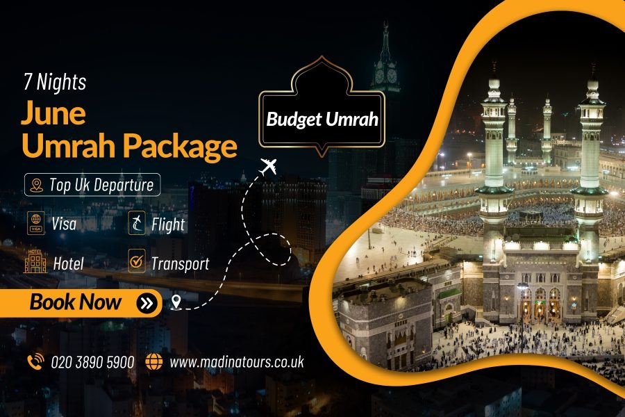 7 Nights Budget Umrah Package for June 2025