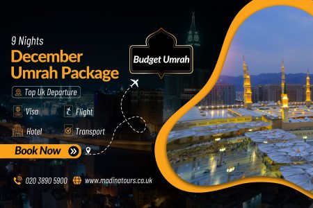 9 Nights Budget Umrah Package for December 2025