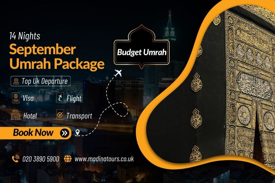 14 Nights Budget Umrah Package for September 2025