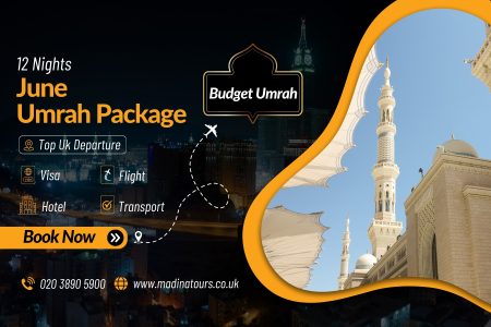 12 Nights Budget Umrah Package for June 2025