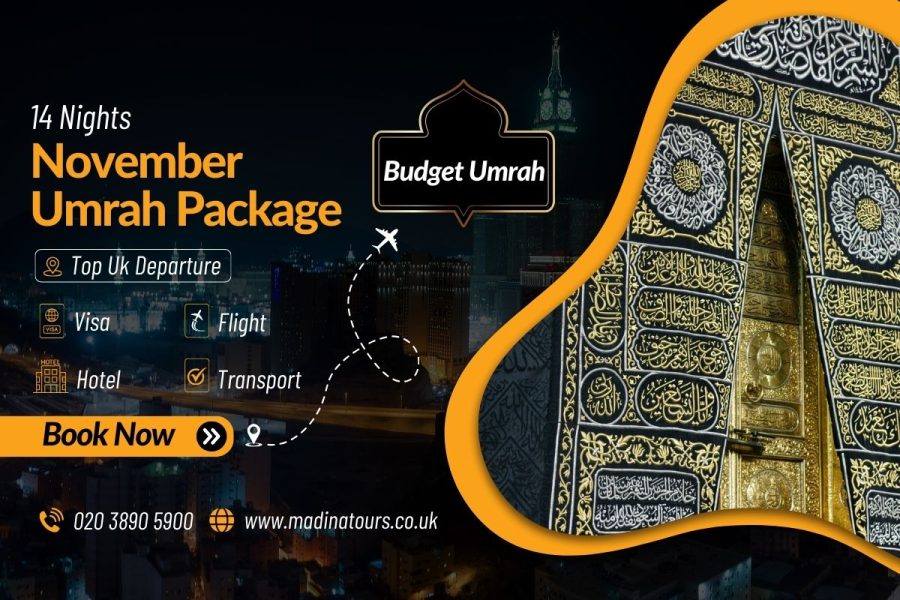 14 Nights Budget Umrah Package For November 2025